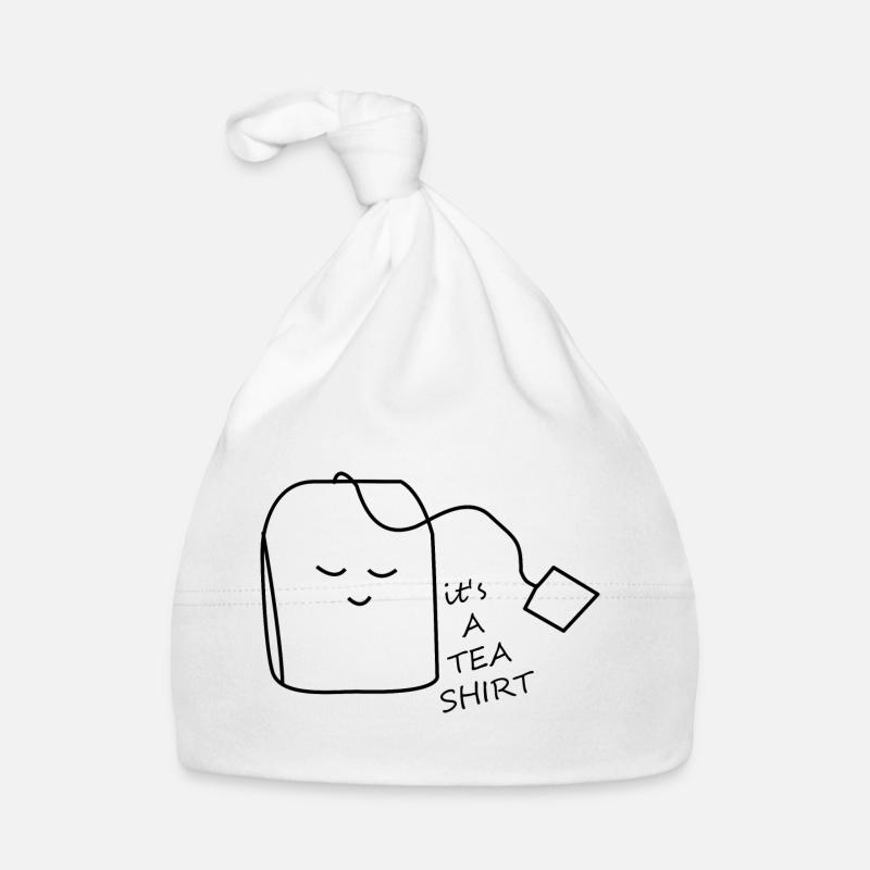 Chemise TEA - Bonnet bio Bébé - blanc