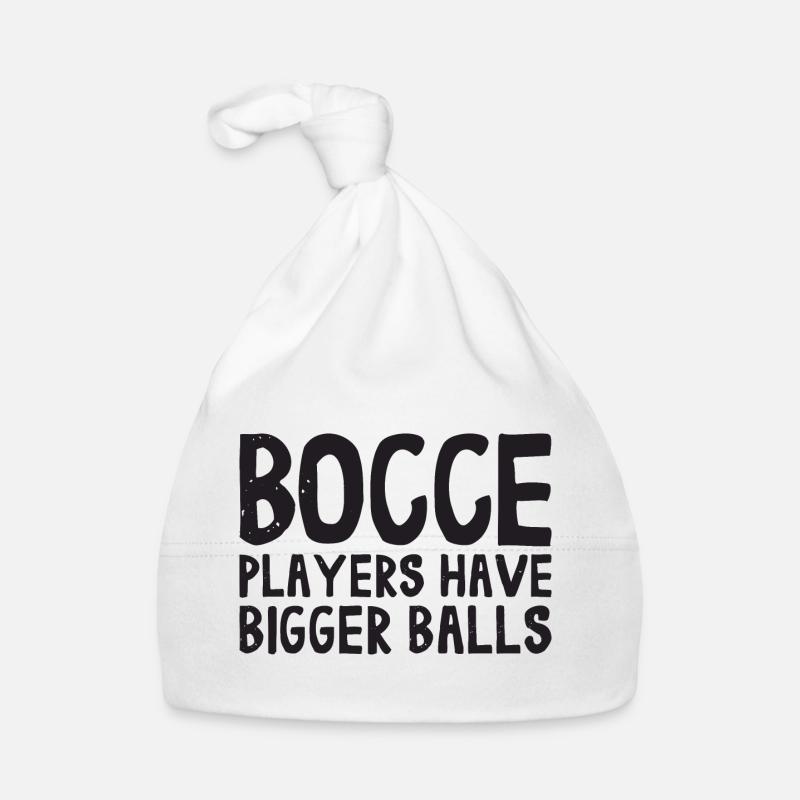 Bocce Players Have Bigger Balls with Jack Bocci Organic Baby Cap