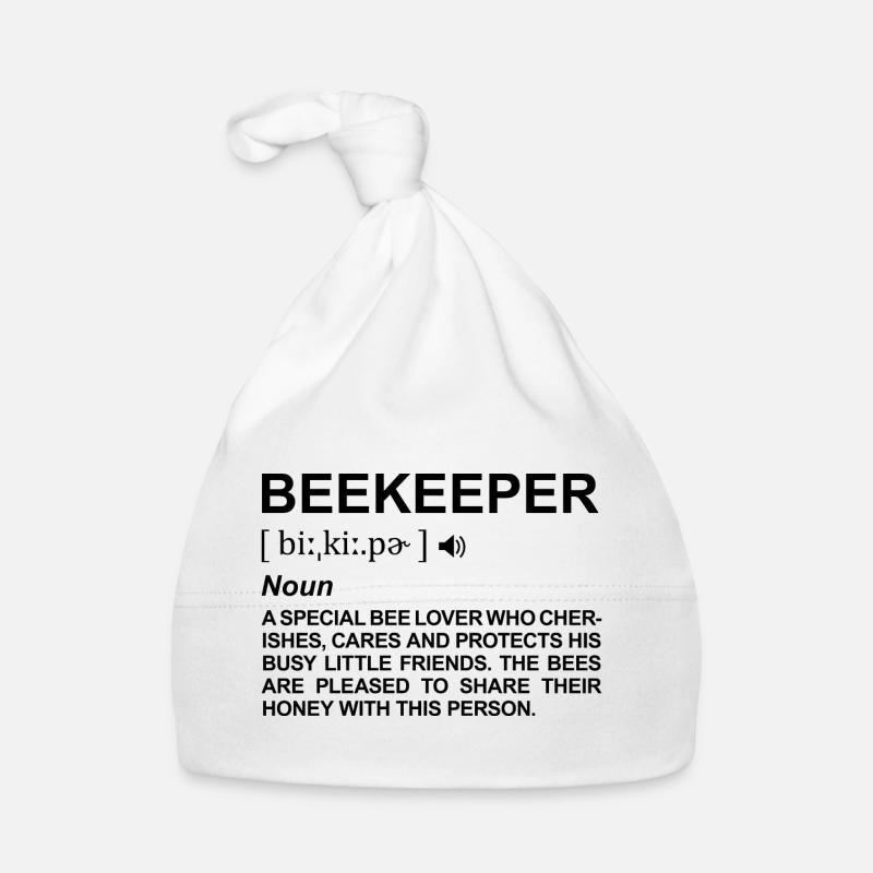 Imker Begriff Baby Bio-Mütze