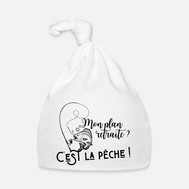 Mon plan retraite, c'est la pêche Bonnet bio Bébé