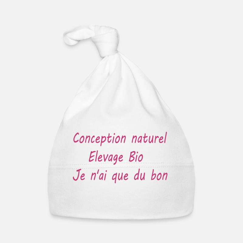 conception Bonnet bio Bébé