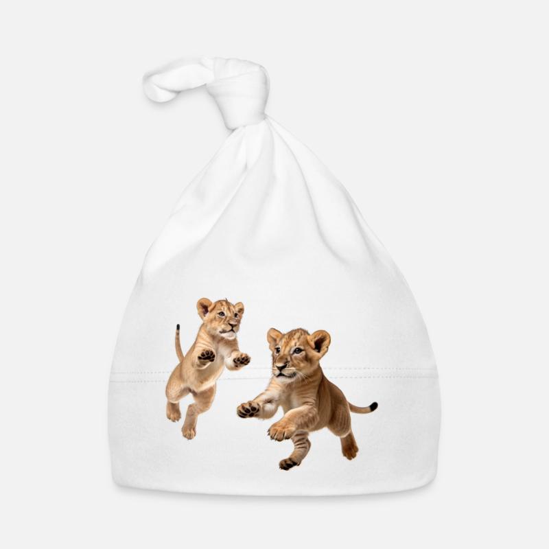 Lion cubs Organic Baby Cap
