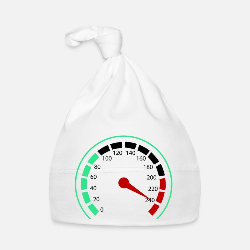 speedometer Organic Baby Cap