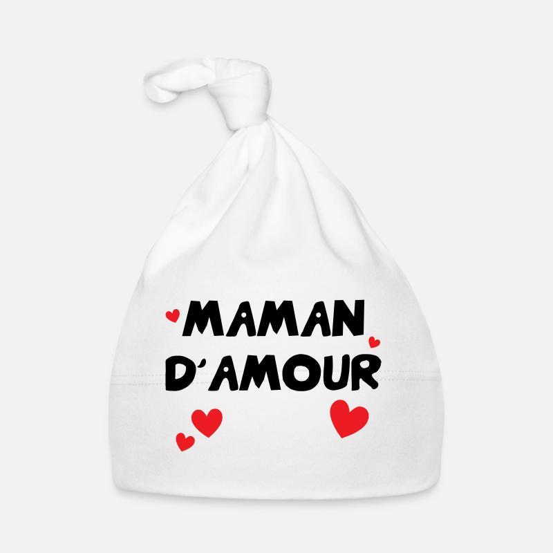 Maman d'Amour - Muttertag Baby Bio-Mütze