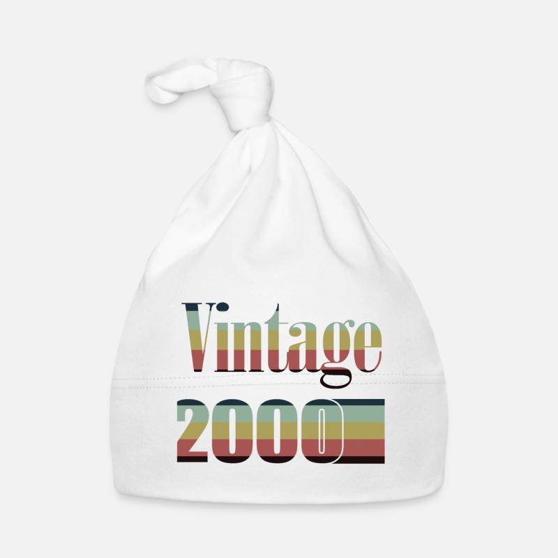 2000 Geburtstag 2000 Jahrgang 2000 Geburtstag Baby Bio-Mütze