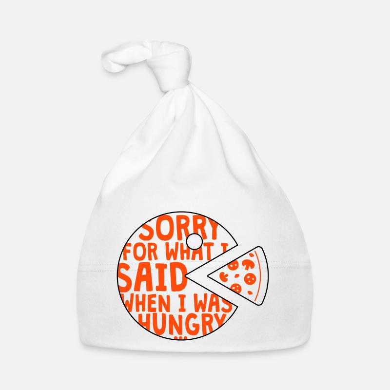 désolé pour ce que j’ai dit quand j’avais faim - 2 Couleurs Bonnet bio Bébé