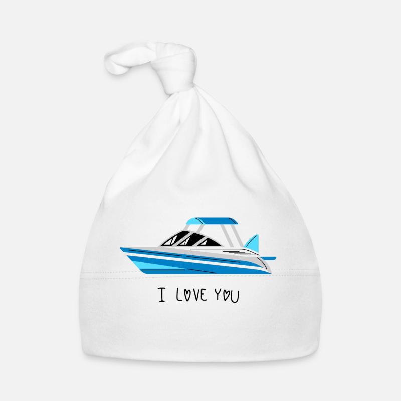 Motorboot Sportboot Baby Bio-Mütze