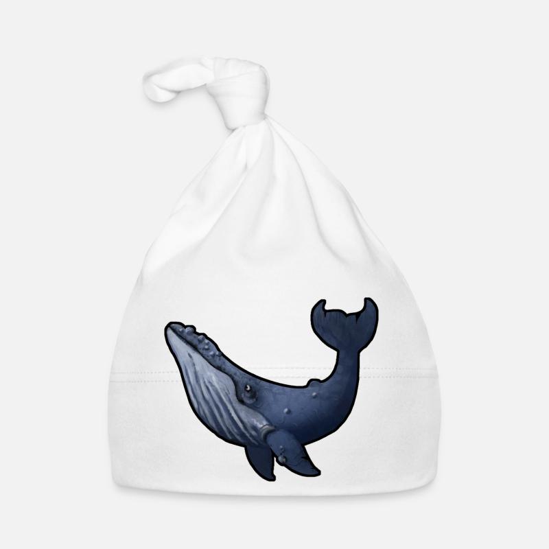 Buckelwal Baby Bio-Mütze
