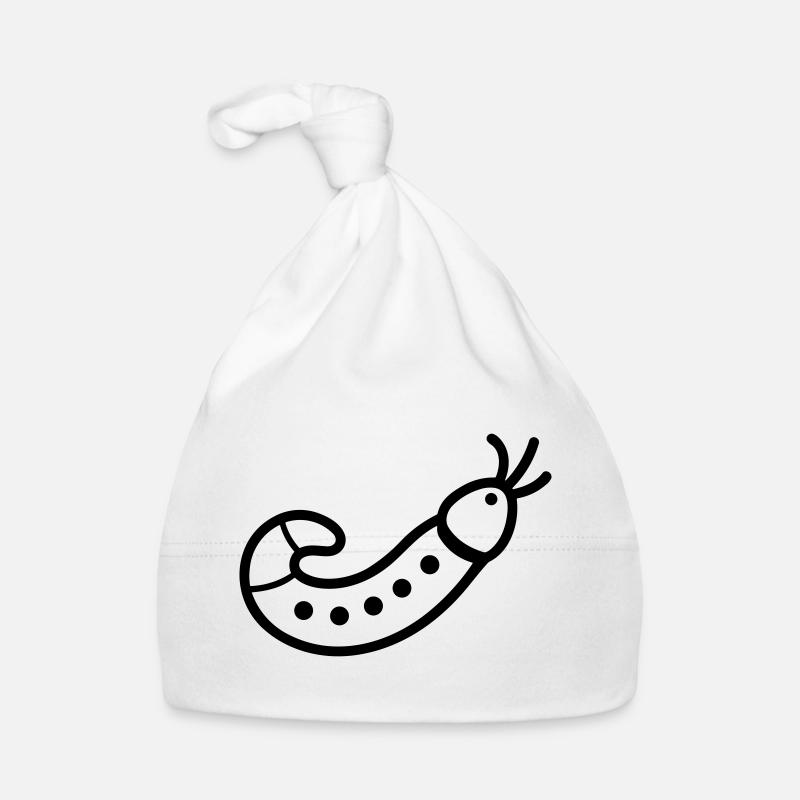 ver de terre Bonnet bio Bébé