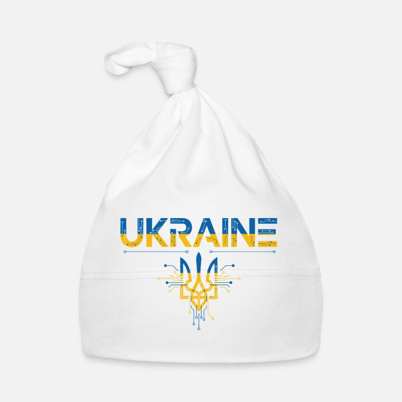 Circuitry Trident Ukraine Organic Baby Cap