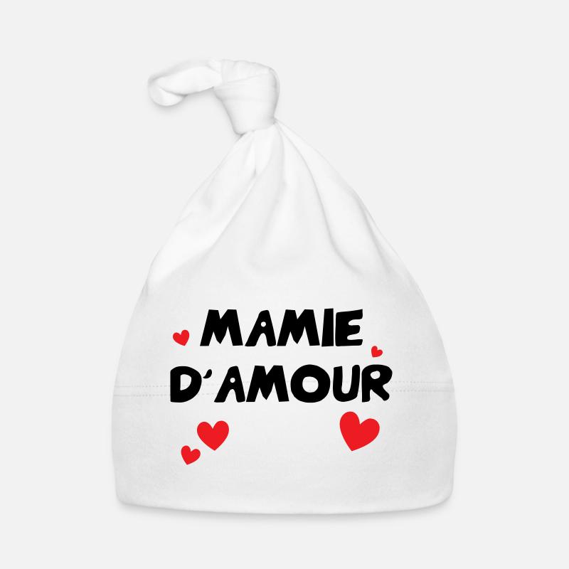 Mamie d'Amour Bonnet bio Bébé