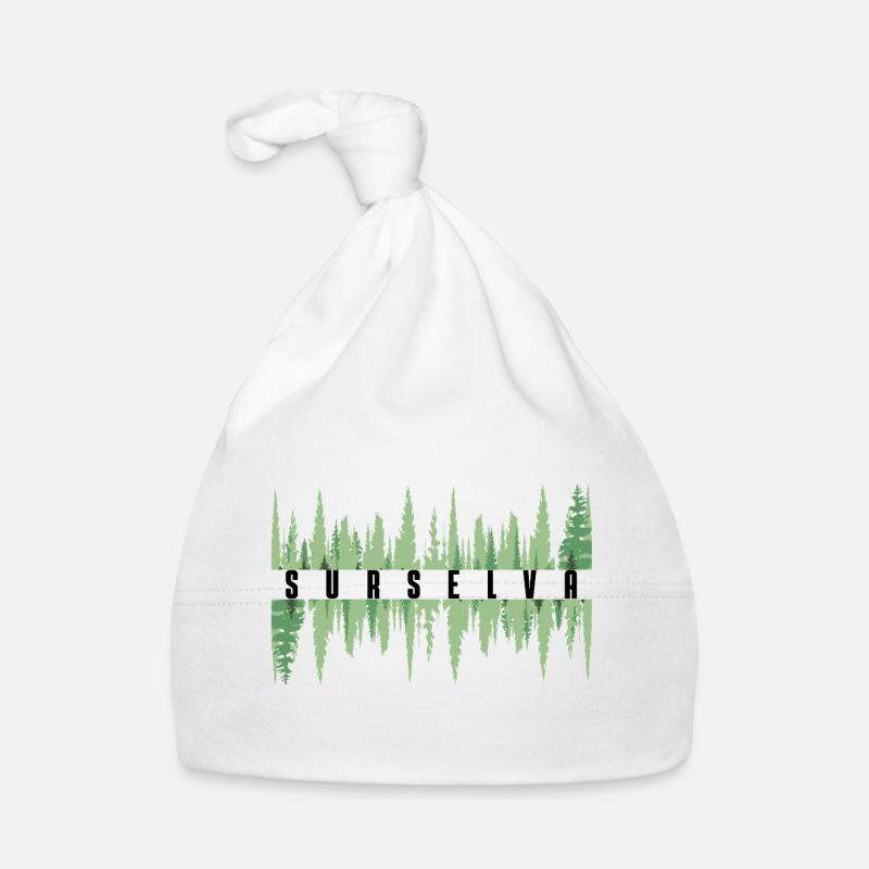 Surselva tree line Organic Baby Cap