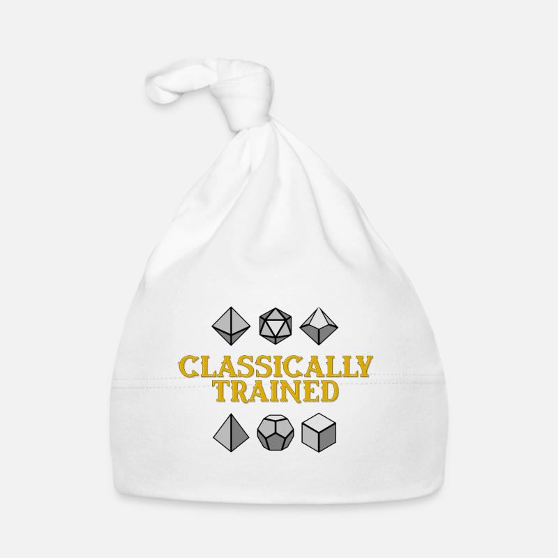Dés géométriques de formation classique Bonnet bio Bébé