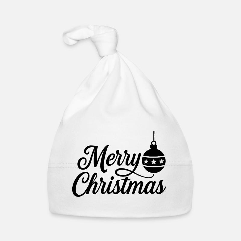 Joyeux Noël avec le bal de Noël Bonnet bio Bébé
