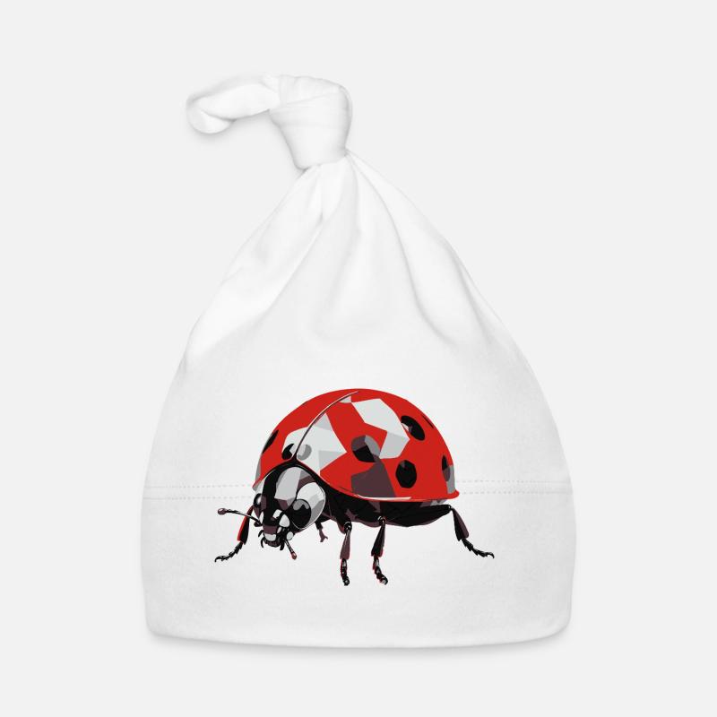Ladybug3 Organic Baby Cap