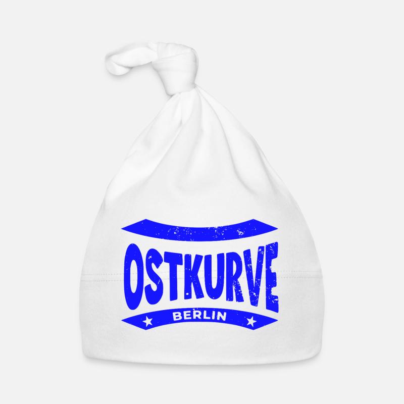 Ostkurve du stade de Berlin, sweat à capuche, chemise, casquette Bonnet bio Bébé