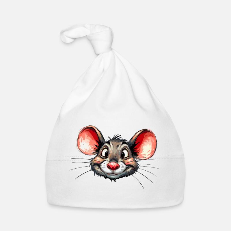 mouse Organic Baby Cap