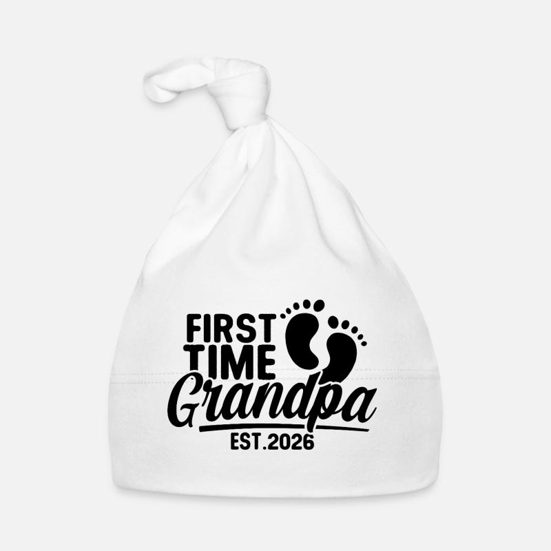 Opa 2026 - Stolzer Opa - Geschenkidee Baby Bio-Mütze