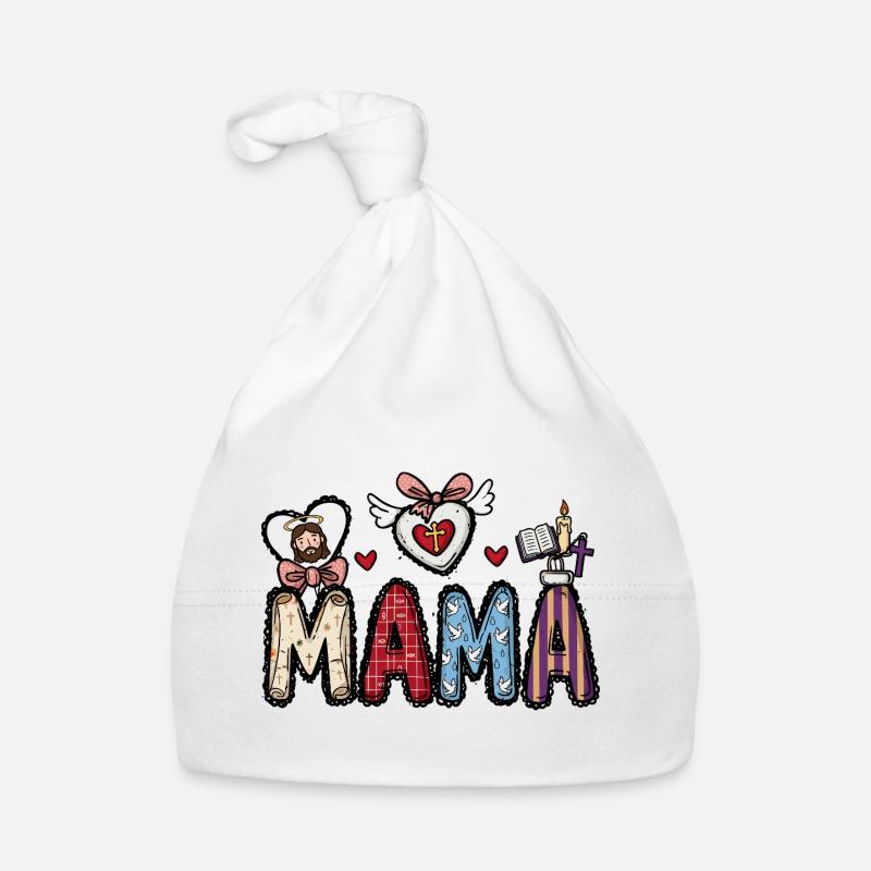 Glaubevolle Mama Herzkunst Baby Bio-Mütze