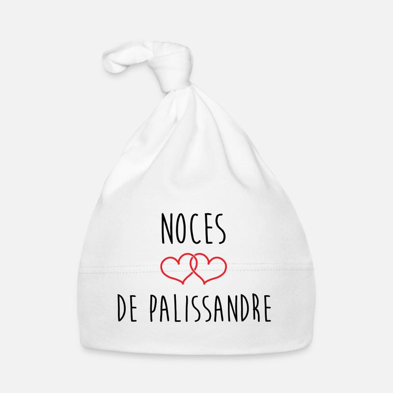 Noces de Palissandre 65 Ans Union Bonnet bio Bébé