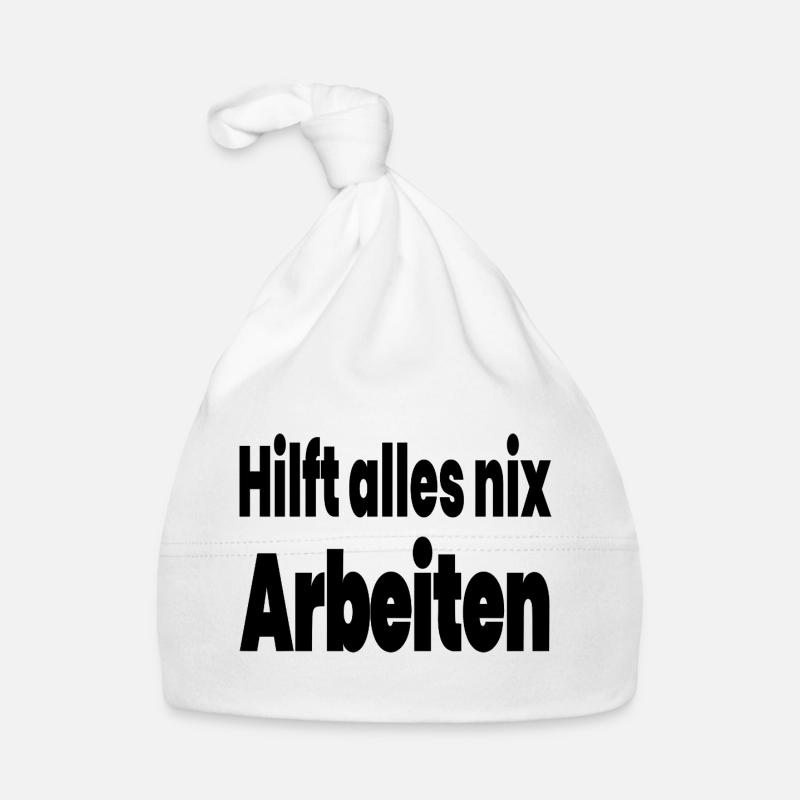 work Organic Baby Cap