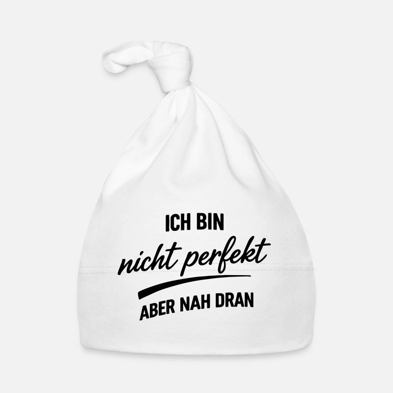 Ich bin nicht Perfekt Baby Bio-Mütze