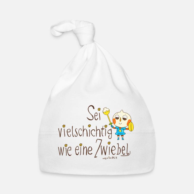 Be multi-layered like an onion Organic Baby Cap