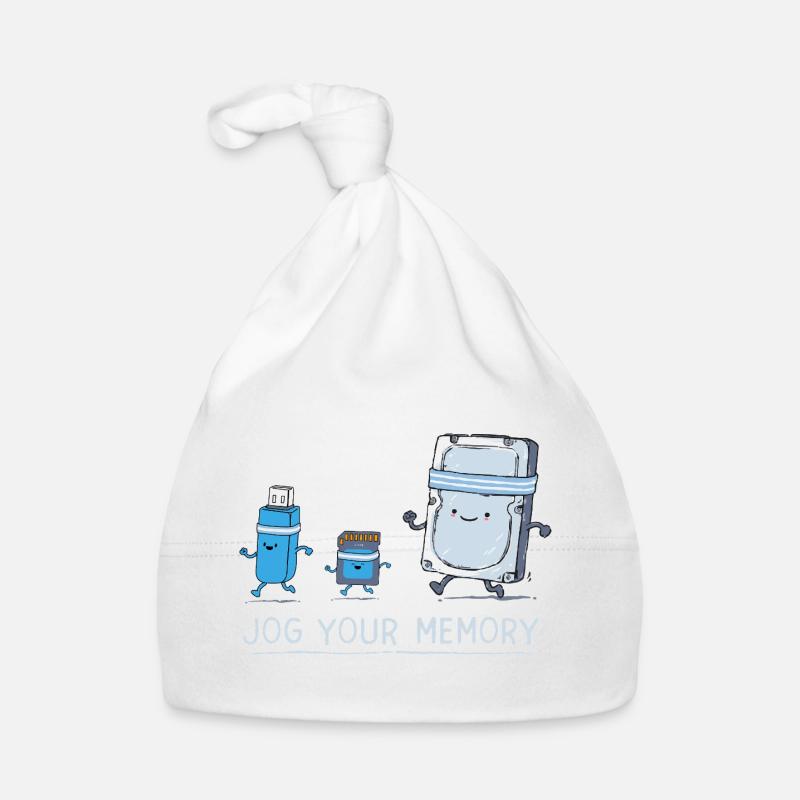 Softwareingenieur IT-Support J-og Your Memory Gym Baby Bio-Mütze