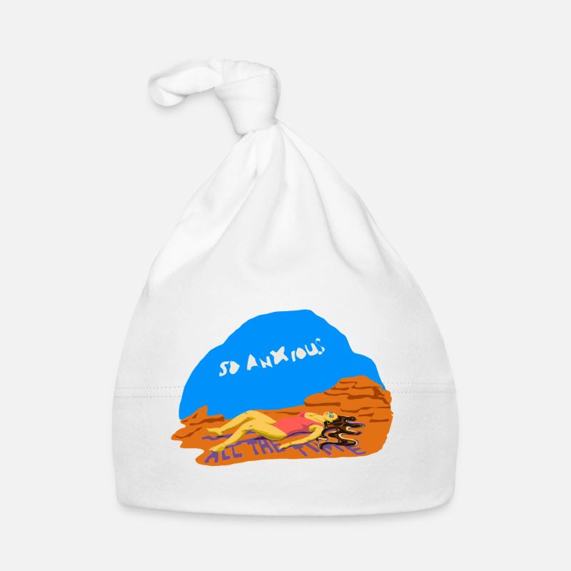 Anxiety Organic Baby Cap