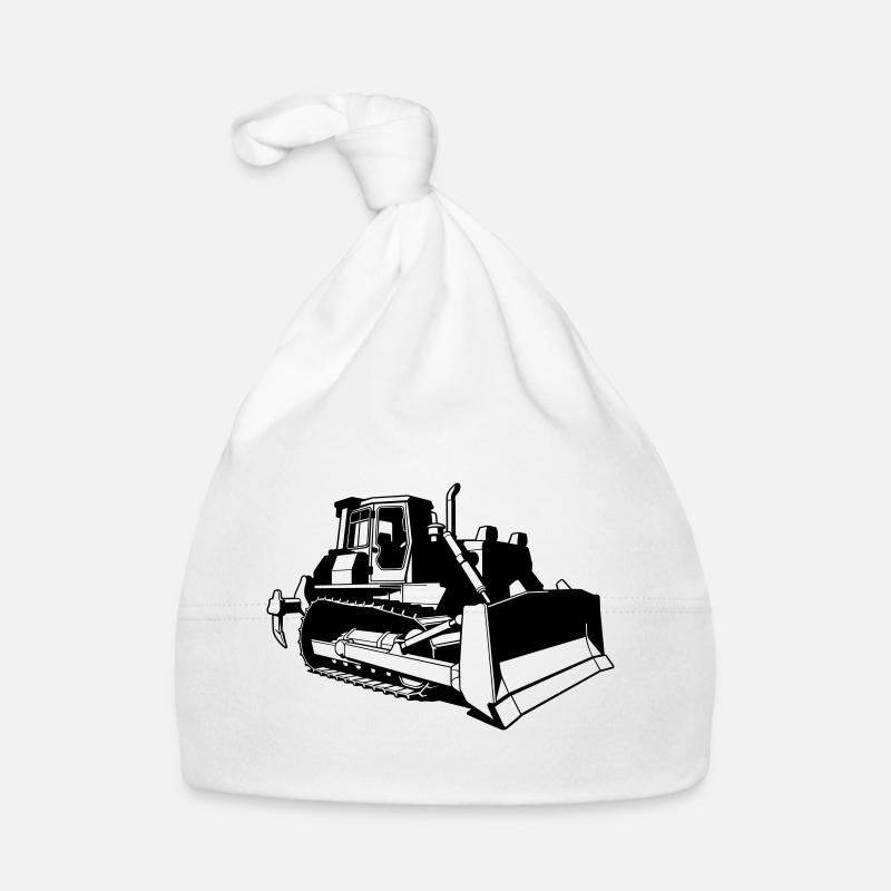 Bulldozer Organic Baby Cap