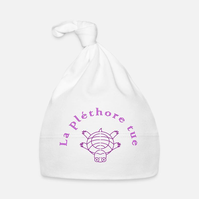 La Pléthore Tue Violet Bonnet bio Bébé