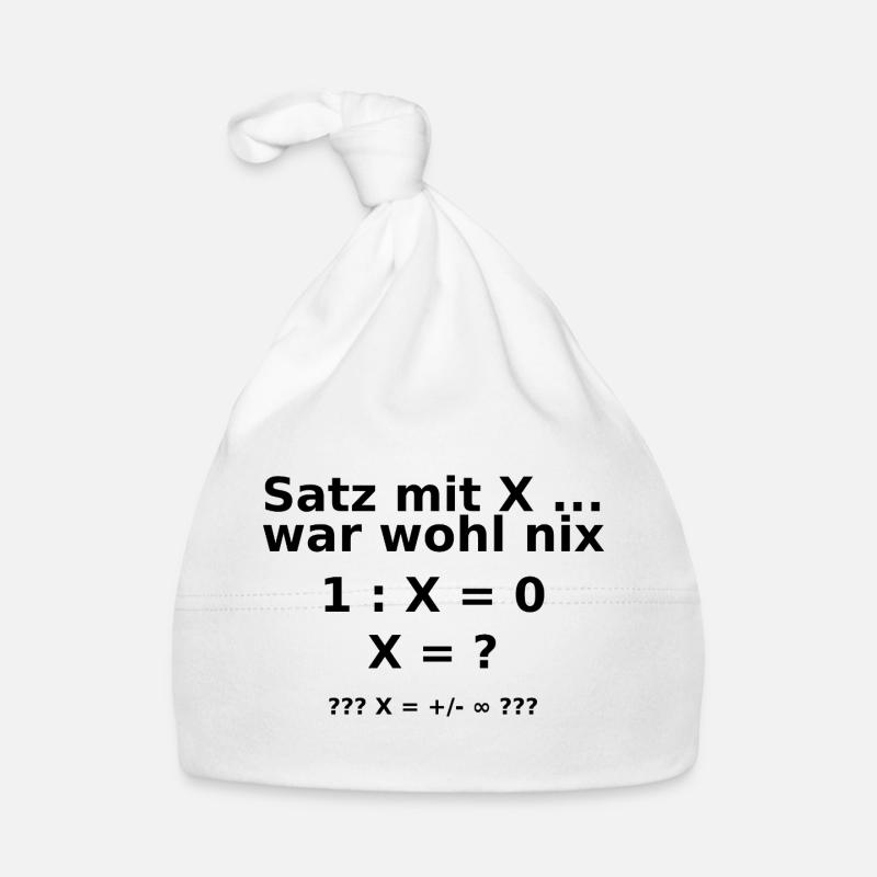 satz mit x ...  war wohl nix Baby Bio-Mütze