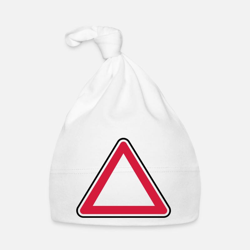 panneau attention Bonnet bio Bébé