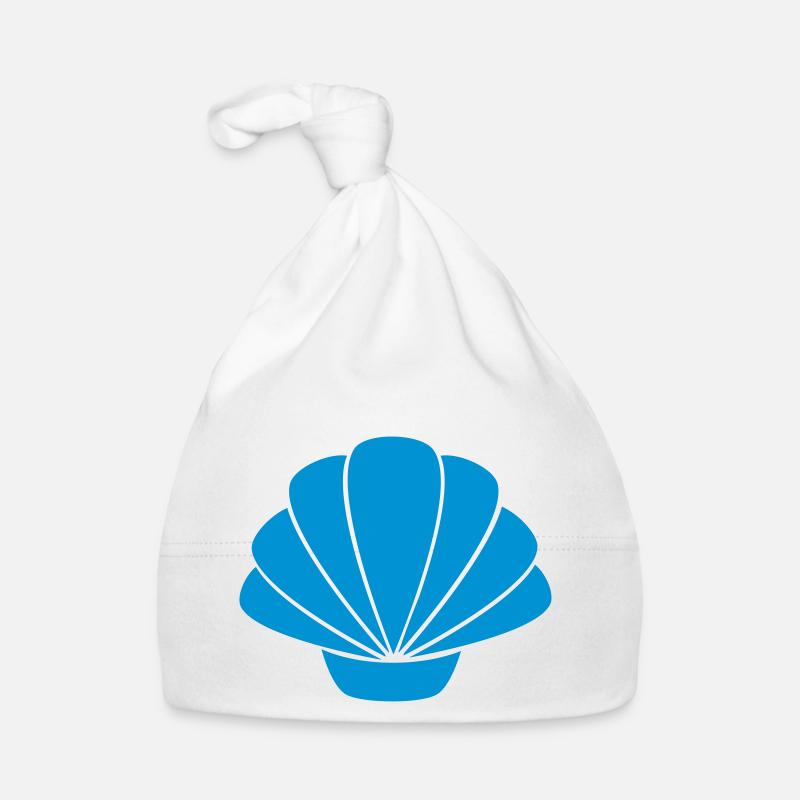 seashell Organic Baby Cap