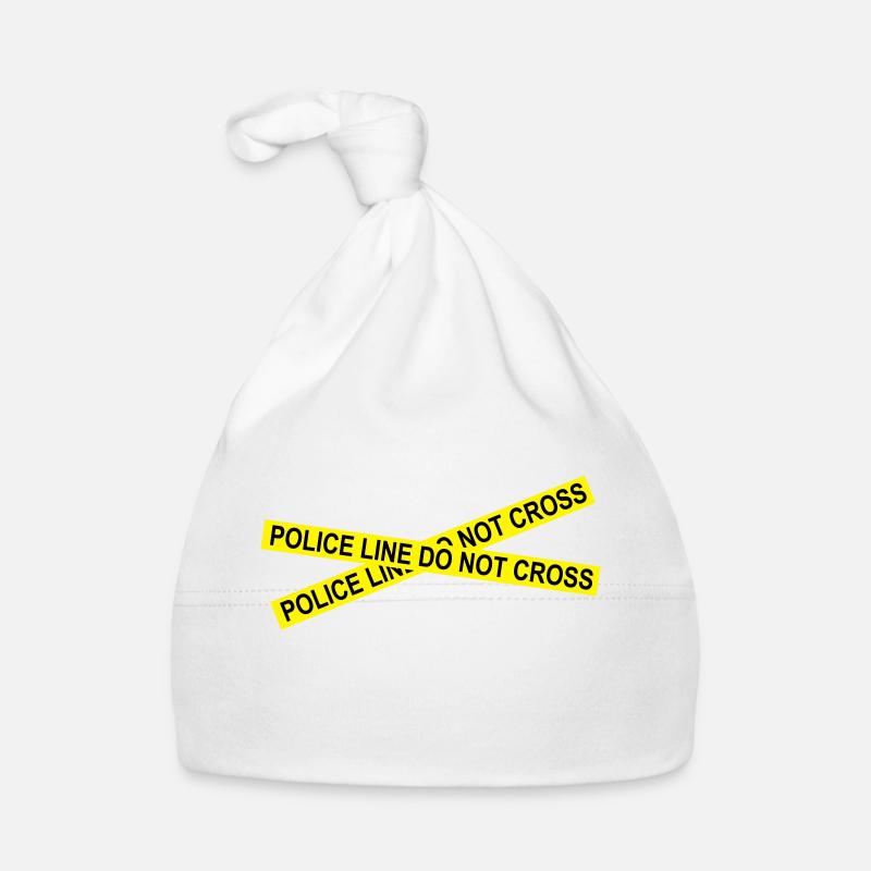 Polizei Baby Bio-Mütze