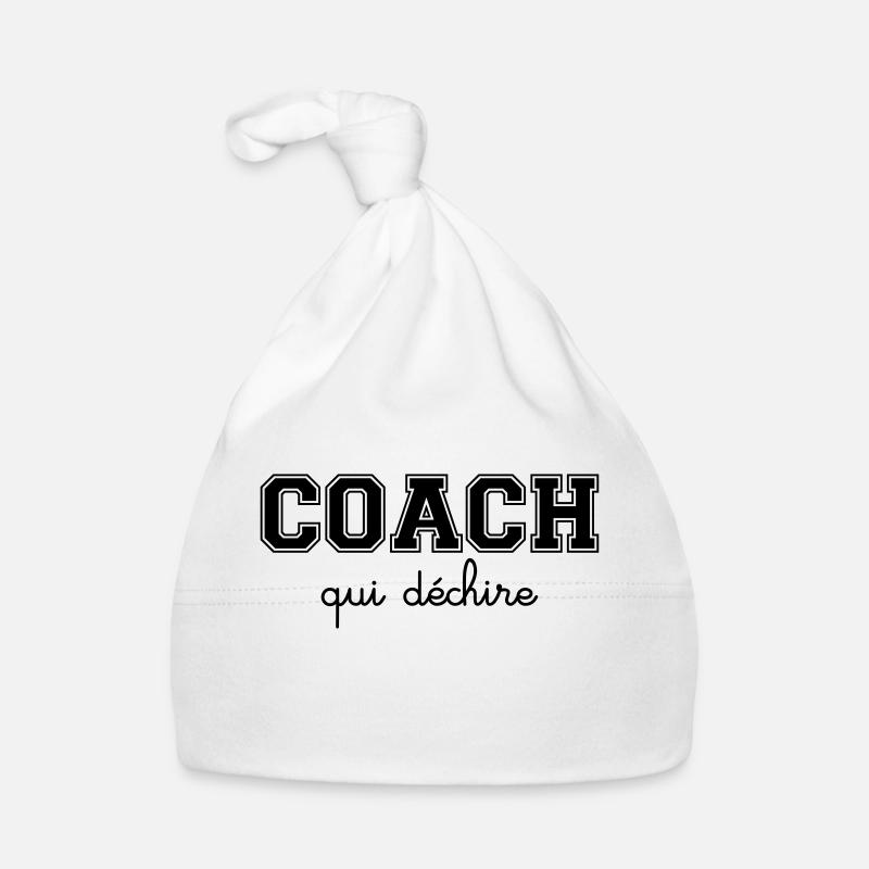 Coach Qui Déchire Bonnet bio Bébé
