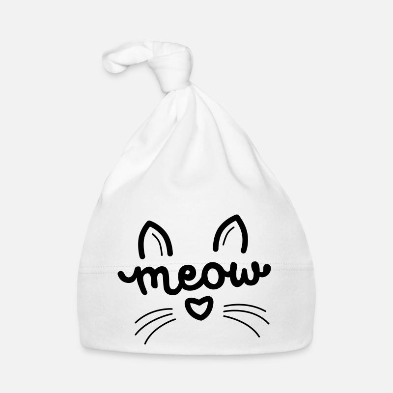 Meow Organic Baby Cap