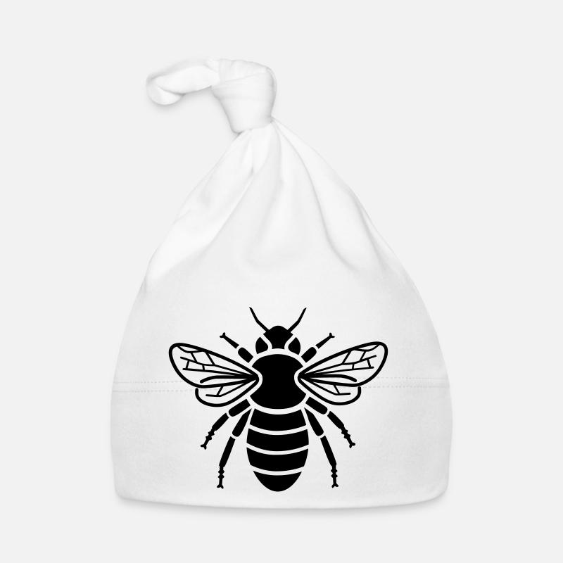 Abeille - insectes Bonnet bio Bébé