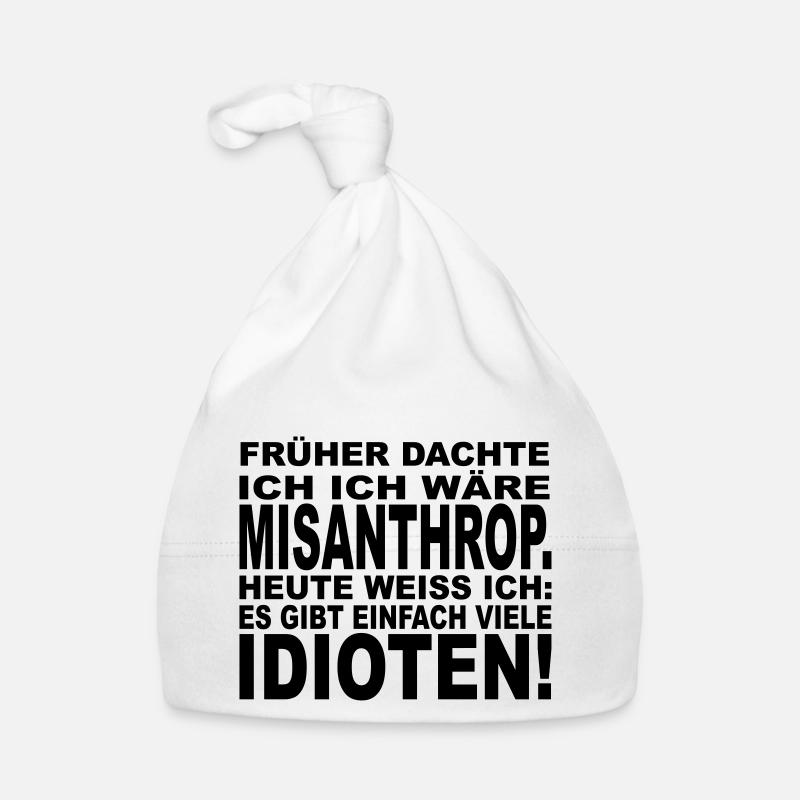 Misanthrop Baby Bio-Mütze