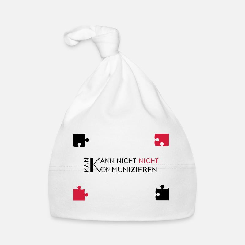 communication watzlawick Organic Baby Cap