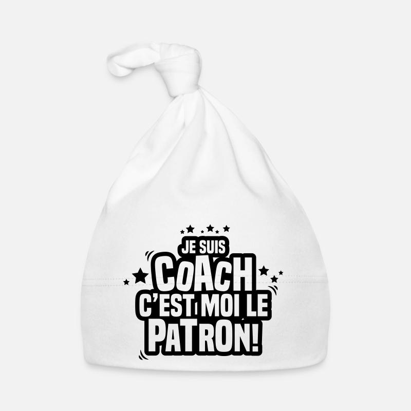 je suis coach c'est moi le patron Bonnet bio Bébé