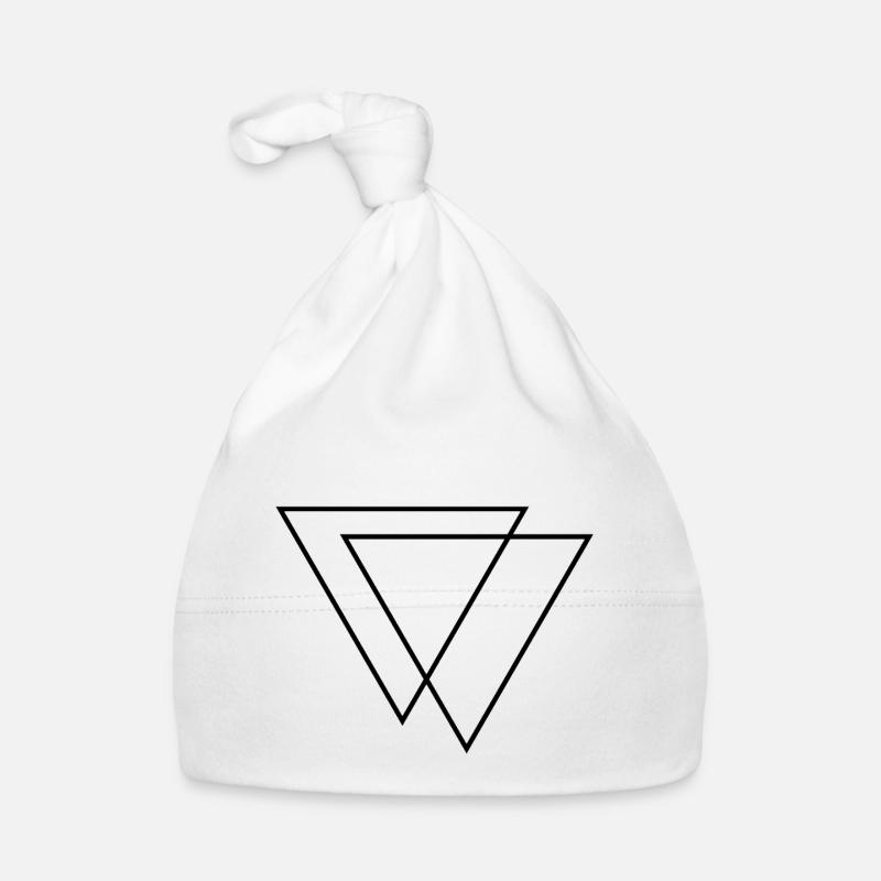 triangles Organic Baby Cap