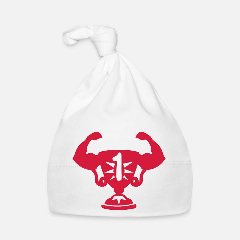 -Cup-Trophäe Trophäe ersten Arm Muskel Baby Bio-Mütze