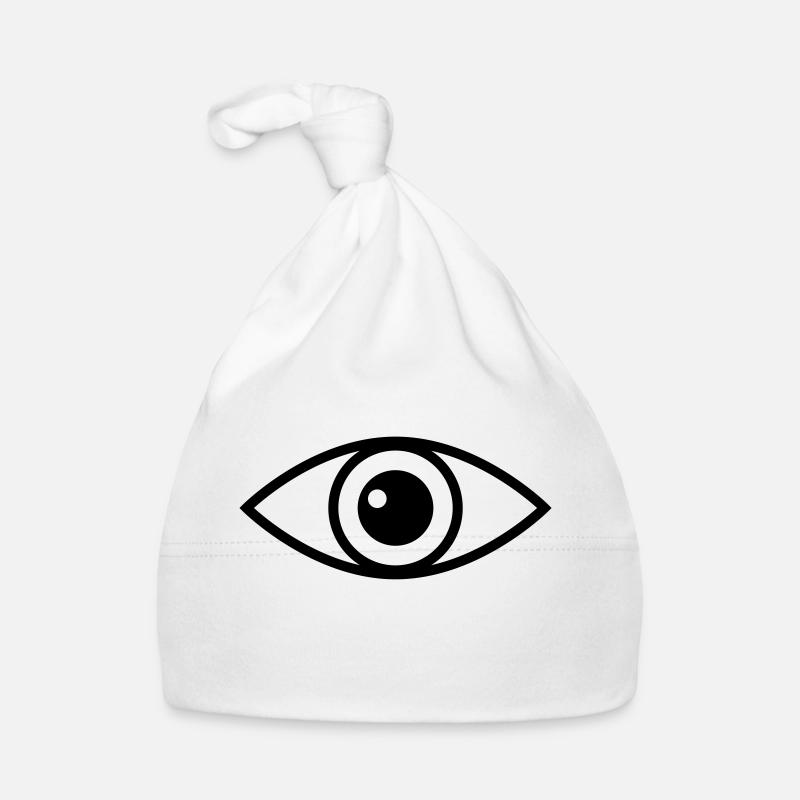 Auge Baby Bio-Mütze