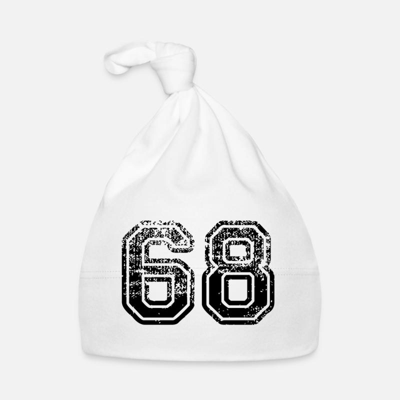 68 - Bonnet bio Bébé - blanc