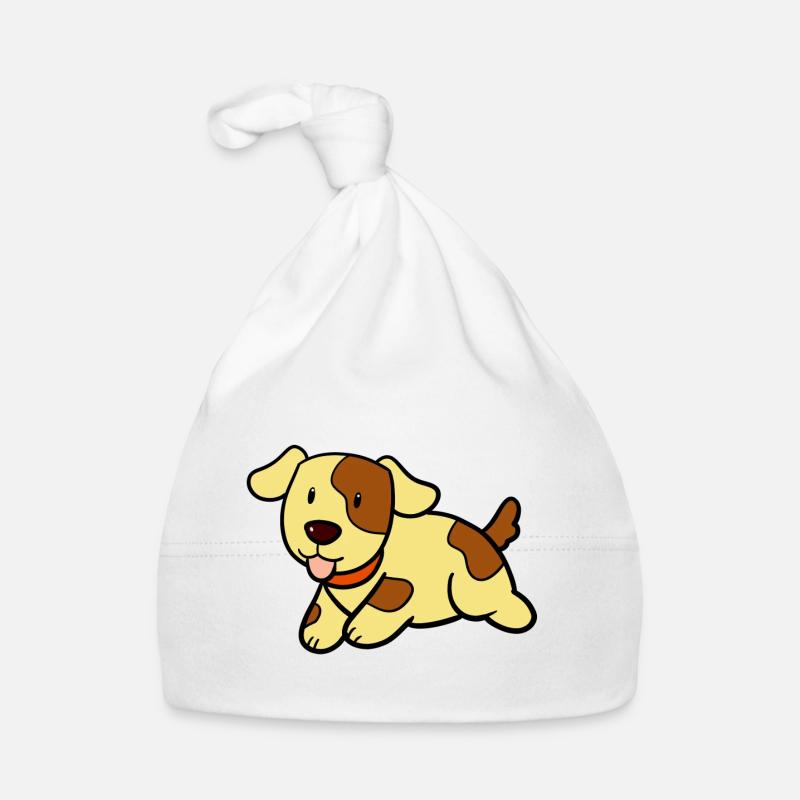 Cute dog Organic Baby Cap
