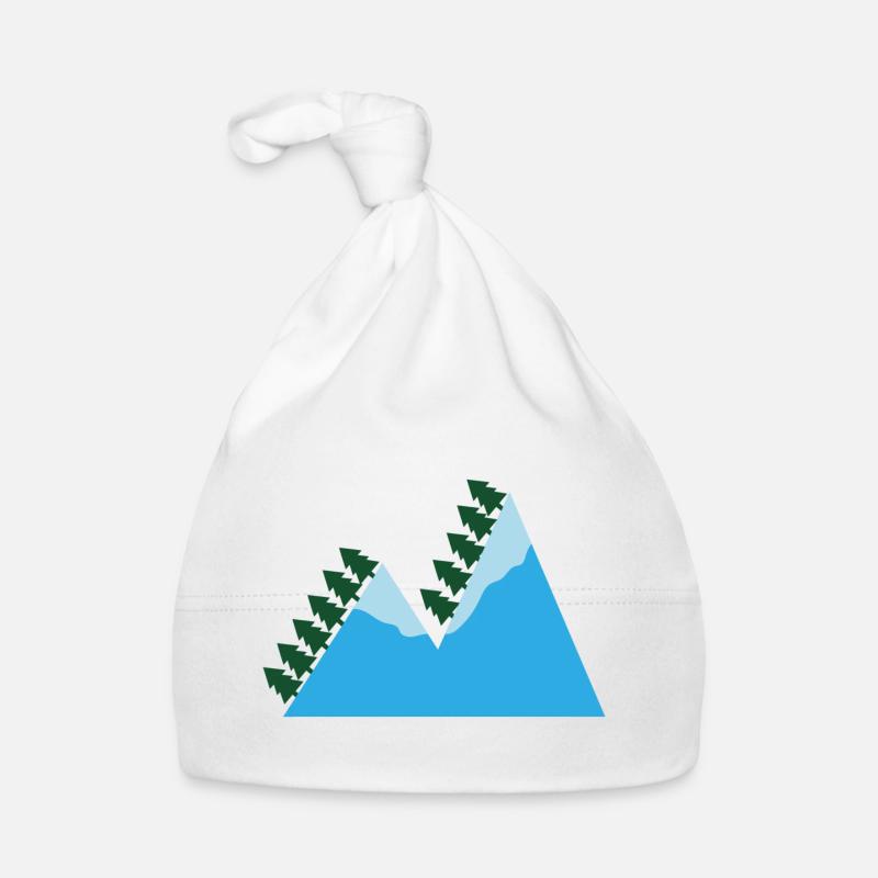 Berge Baby Bio-Mütze