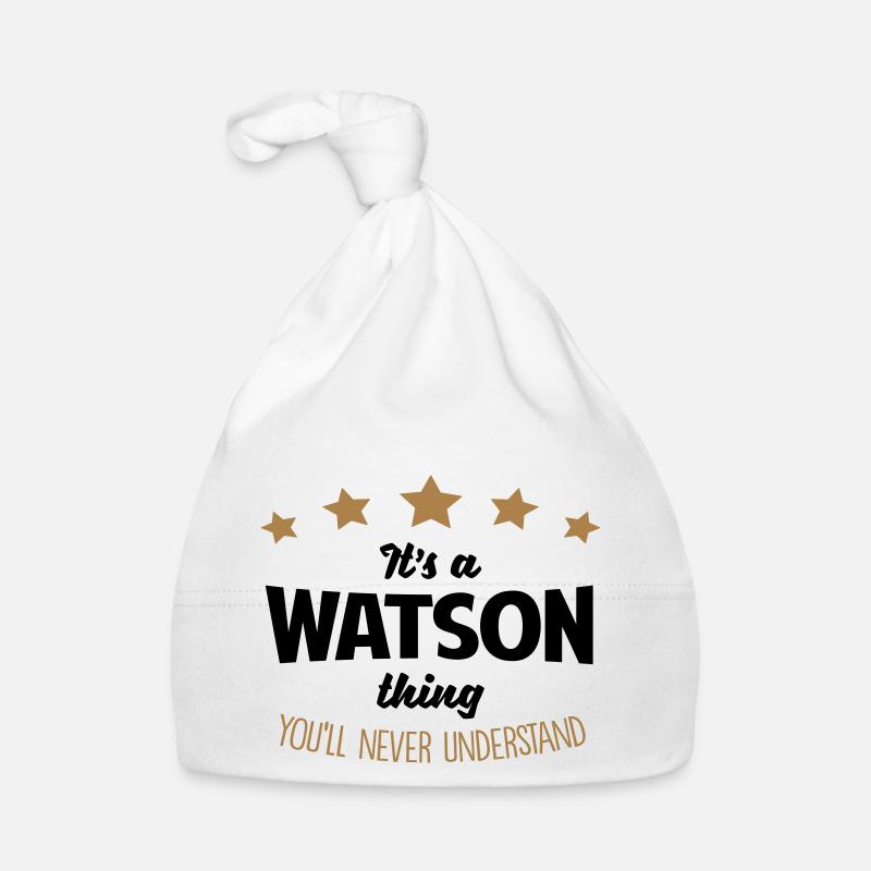 It's a watson name thing stars never unde Organic Baby Cap