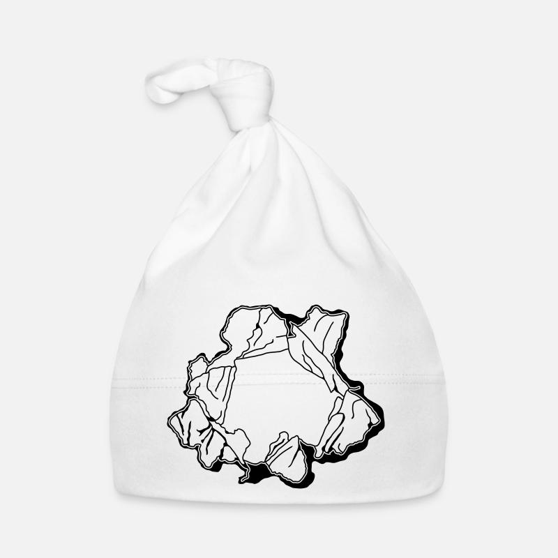 Zerrissenes Papier ca321 Baby Bio-Mütze