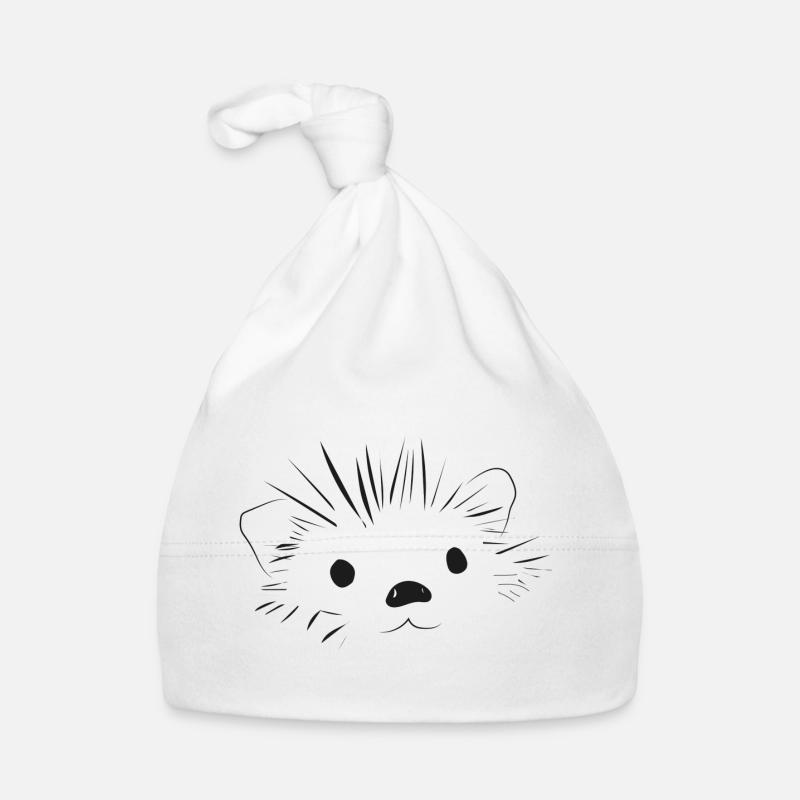 🦔 Mignon hérisson amour doux Bonnet bio Bébé